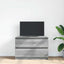 tv-bord 80x35x54 cm konstrueret træ grå sonoma-eg