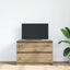 tv-bord 80x35x54 cm konstrueret træ kunsteg