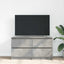 tv-bord 100x35x54 cm konstrueret træ betongrå