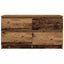 tv-bord 100x35x54 cm konstrueret træ antikt trælook