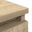 tv-bord 100x35x54 cm konstrueret træ sonoma-eg