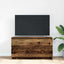 tv-bord 100x35x54 cm konstrueret træ antikt trælook