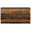 tv-bord 100x35x54 cm konstrueret træ antikt trælook