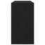 skrivebord 120x42x76 cm konstrueret træ sort-eg