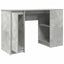 skrivebord 120x42x76 cm konstrueret træ betongrå