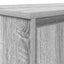 skrivebord 120x42x76 cm konstrueret træ grå sonoma-eg