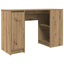 skrivebord 120x42x76 cm konstrueret træ kunsteg