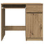 skrivebord 86x49x76 cm konstrueret træ kunsteg