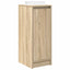 skoreol 29,5x34x76 cm konstrueret træ sonoma-eg