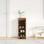 skoreol 29,5x34x76 cm konstrueret træ gammelt træ-look