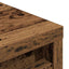 skoreol 29,5x34x76 cm konstrueret træ gammelt træ-look