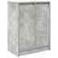 skoskab 57x34x76 cm konstrueret træ betongrå