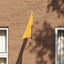 Flag Pol Holde Sort 15 x 3 x 0,35 cm Stål