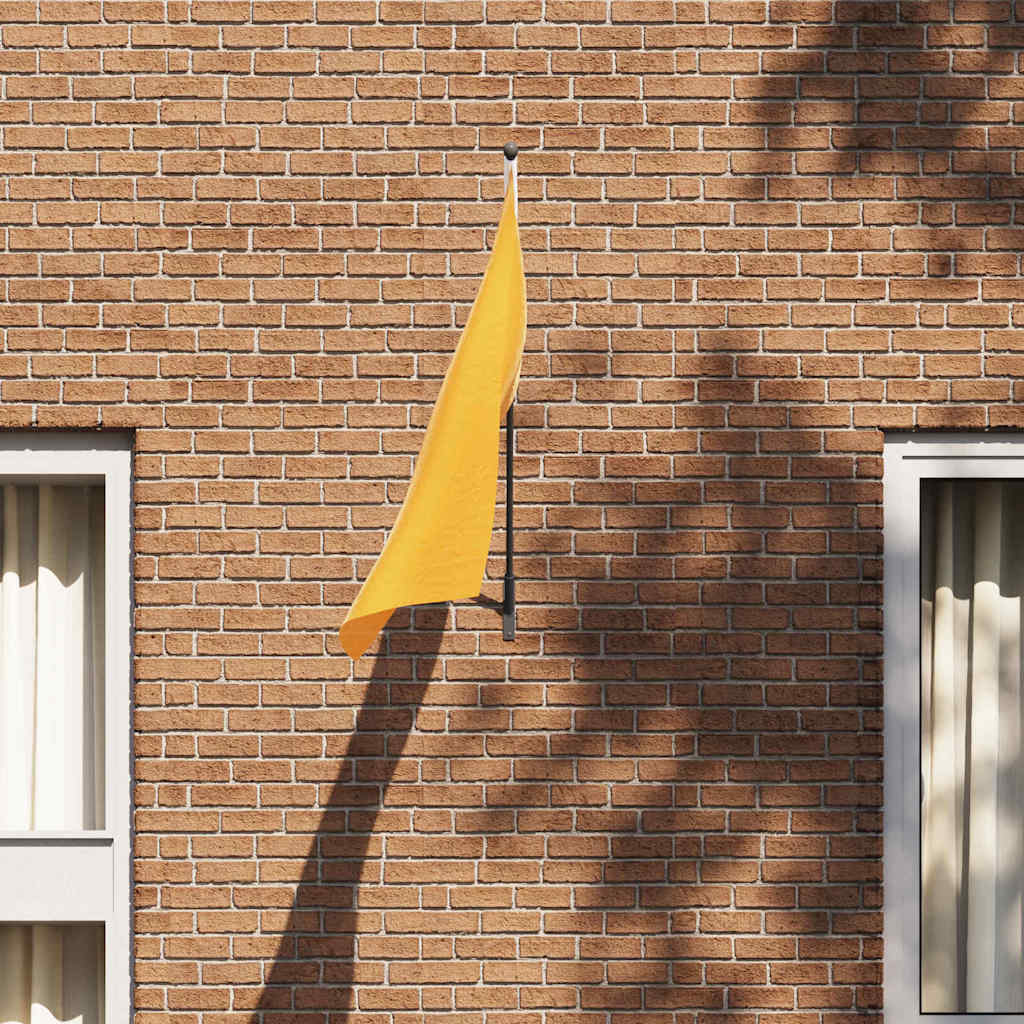 Flag Pol Holde Sort 15 x 3 x 0,35 cm Stål