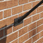 Flag Pol Holde Sort 13 x 6 x 0,2 cm Stål