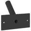Flag Pol Holde Sort 13 x 6 x 0,2 cm Stål