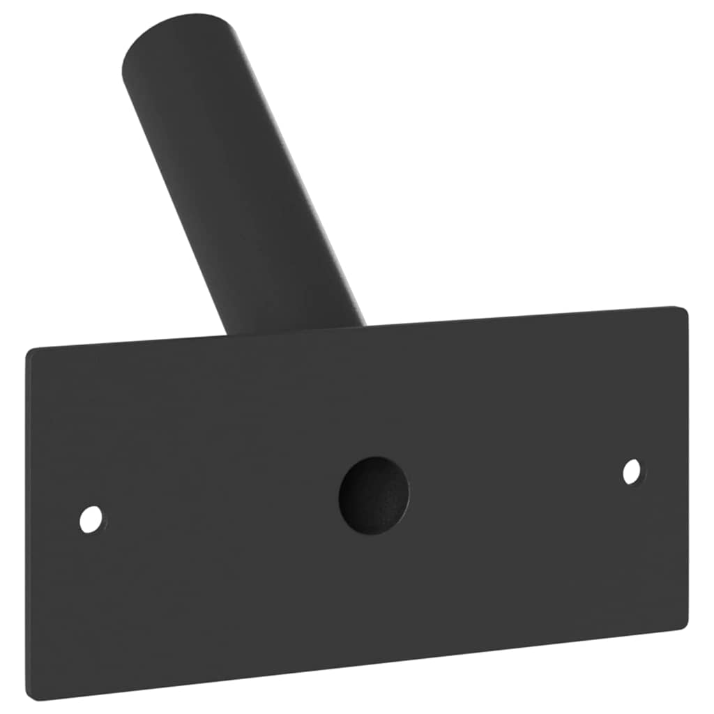 Flag Pol Holde Sort 13 x 6 x 0,2 cm Stål