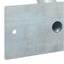 Flag Pol Holde Sølv 13 x 6 x 0,2 cm Stål