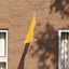 Flag Pol Holde Sølv 13 x 6 x 0,2 cm Stål