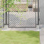 stolpefødder firkantet 4 stk. 46x46 mm galvaniseret stål