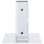 stolpefødder firkantet 12 stk. 46x46 mm galvaniseret stål