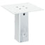 stolpefødder firkantet 12 stk. 51x51 mm galvaniseret stål