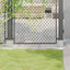 stolpefødder firkantet 4 stk. 91x91 mm galvaniseret stål