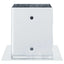 stolpefødder firkantet 4 stk. 101x101 mm galvaniseret stål