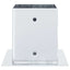 stolpefødder firkantet 12 stk. 121x121 mm galvaniseret stål