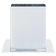 stolpefødder firkantet 12 stk. 121x121 mm galvaniseret stål