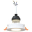 Spotlight 6 pcs Hvid 9 x 9 x 2 cm Aluminium