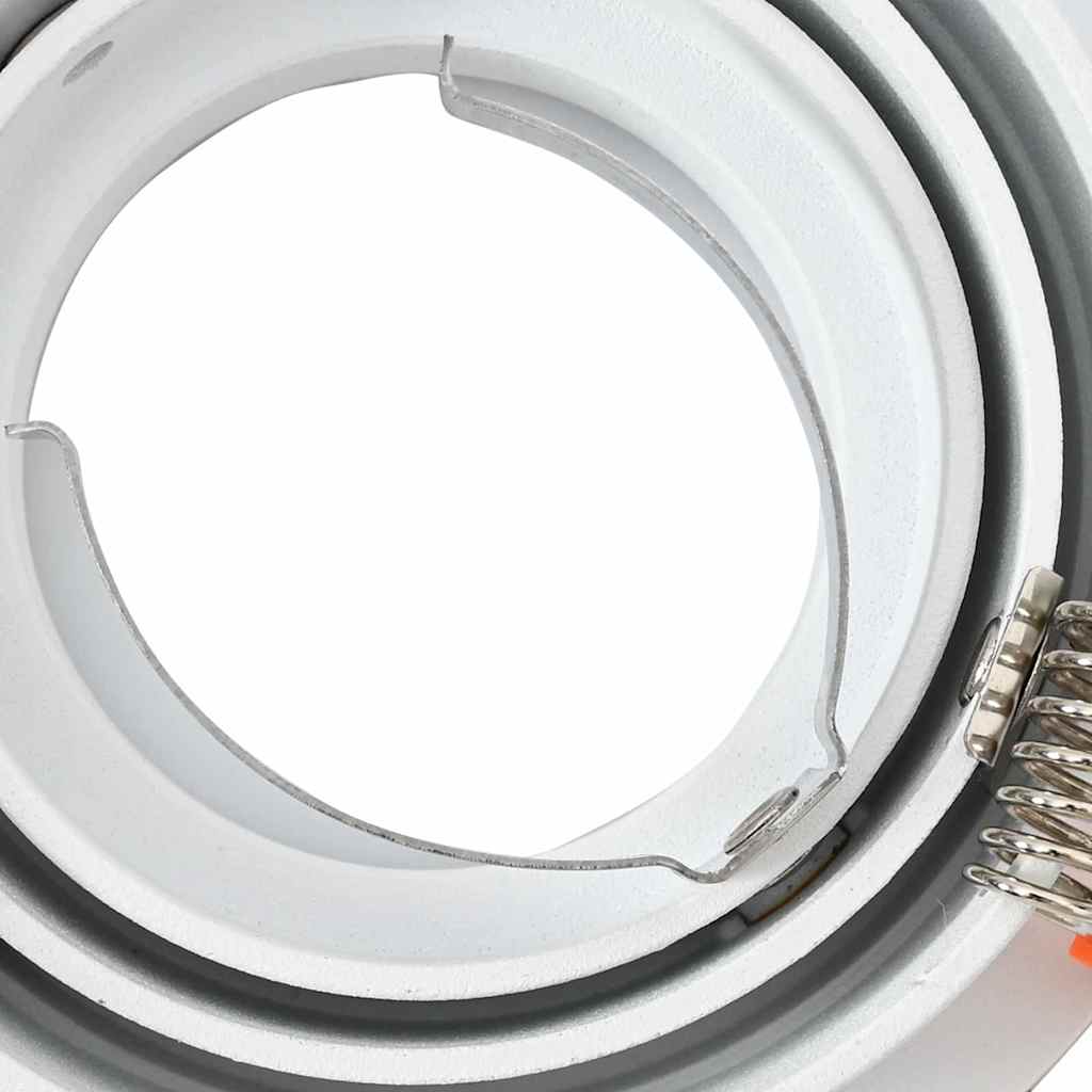 Spotlight 12 pcs Hvid 9 x 9 x 2 cm Aluminium