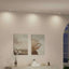 Spotlight 12 pcs Hvid 9 x 9 x 2 cm Aluminium