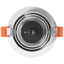 Spotlight 12 pcs Hvid 9 x 9 x 2 cm Aluminium