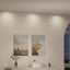 Spotlight 12 pcs Hvid 9 x 9 x 2 cm Aluminium