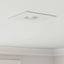 Spotlight 12 pcs Hvid 9 x 9 x 2 cm Aluminium