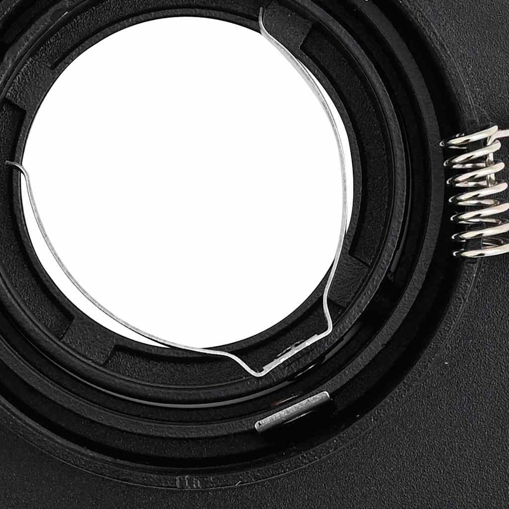 Spotlight 6 pcs Sort 9 x 9 x 2 cm Aluminium