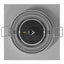 Spotlight 6 pcs Sølv 9 x 9 x 2 cm Aluminium