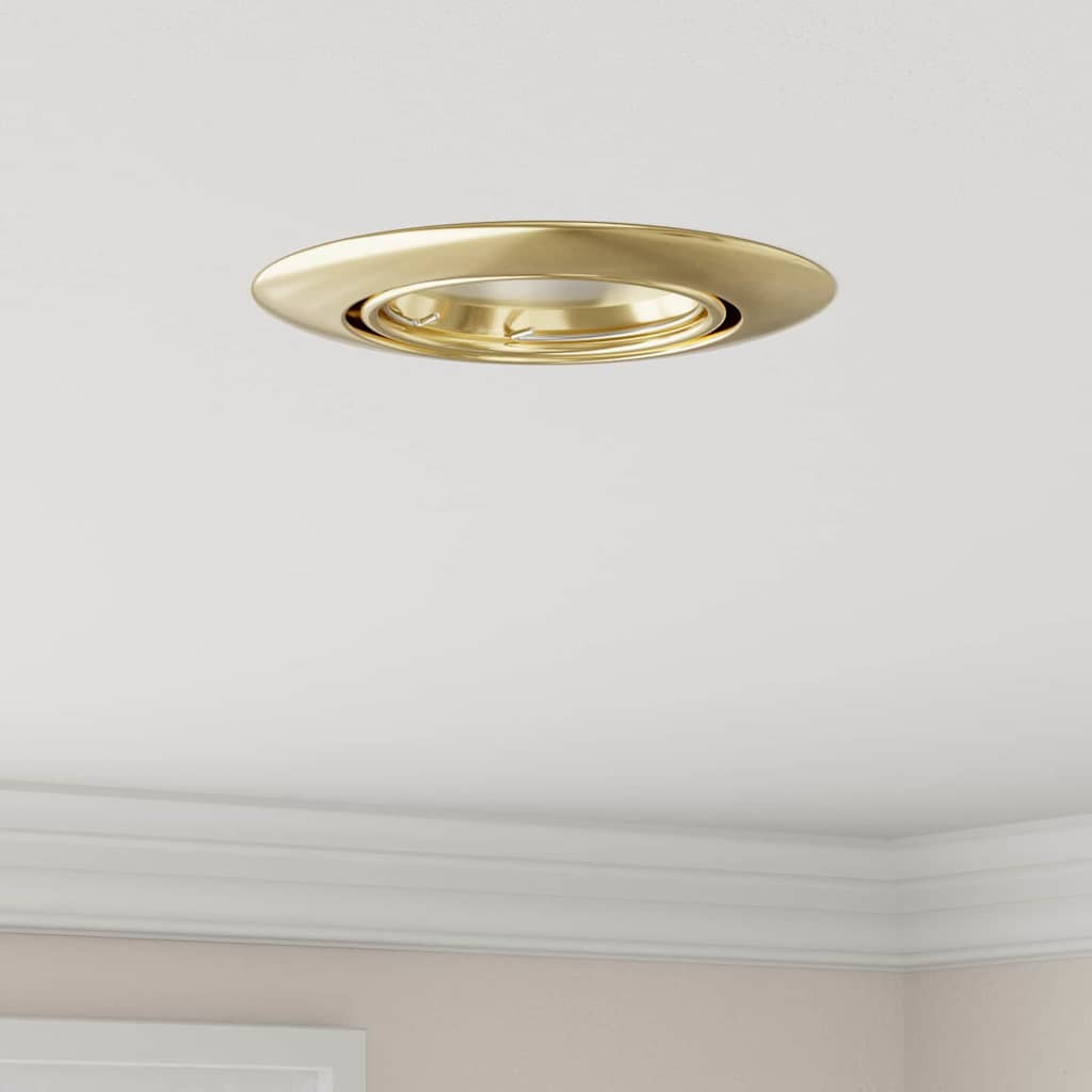 Spotlight 24 pcs Guld 9 x 9 x 2.5 cm Metal