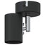 Loftsspot med spotlights Sort 6,5 x 6 x 11,5 cm Metal