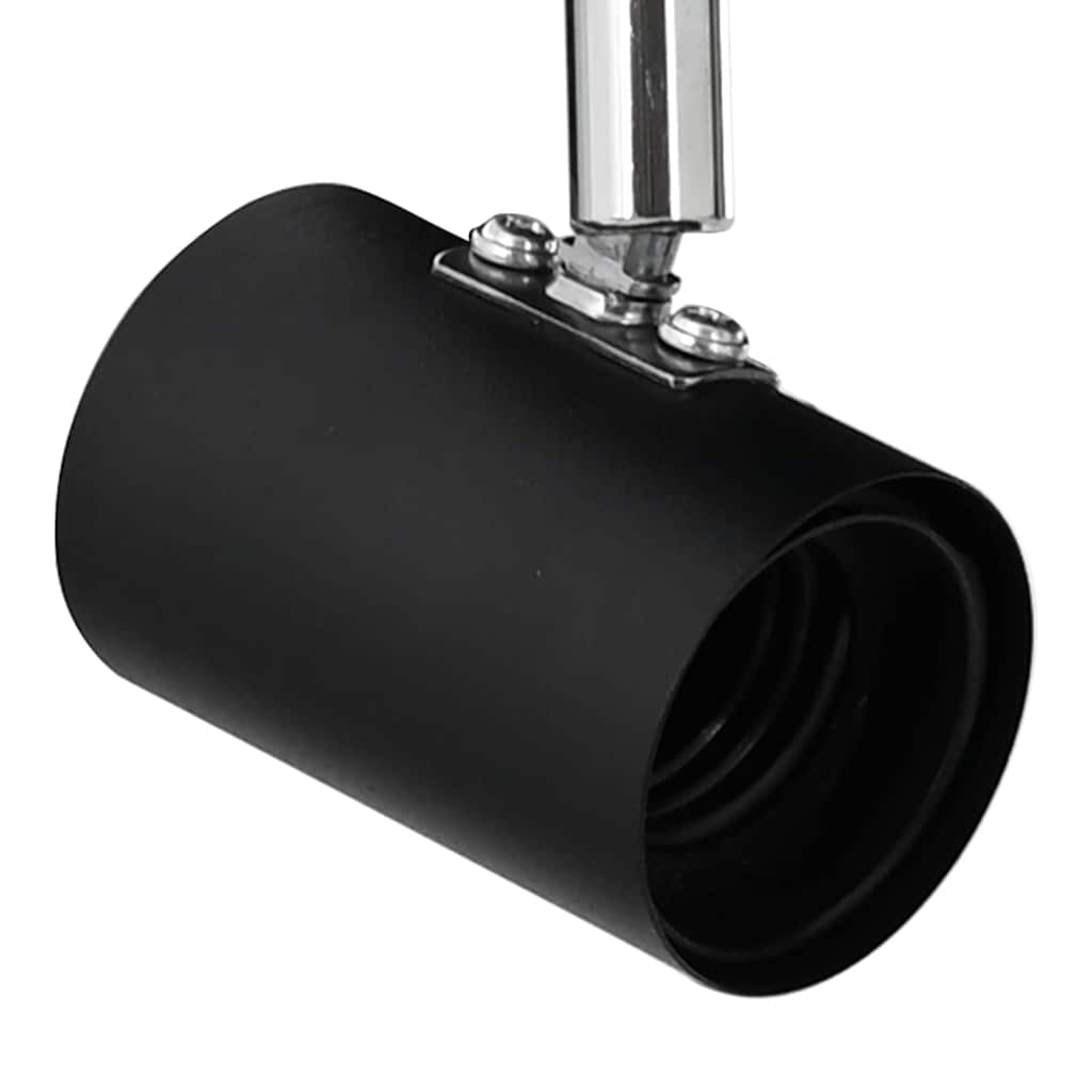 Loftsspot med spotlights Sort 26 x 6,5 x 11,5 cm Metal