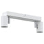 Loftsspot med spotlights Hvid 26 x 6,5 x 11,5 cm Metal
