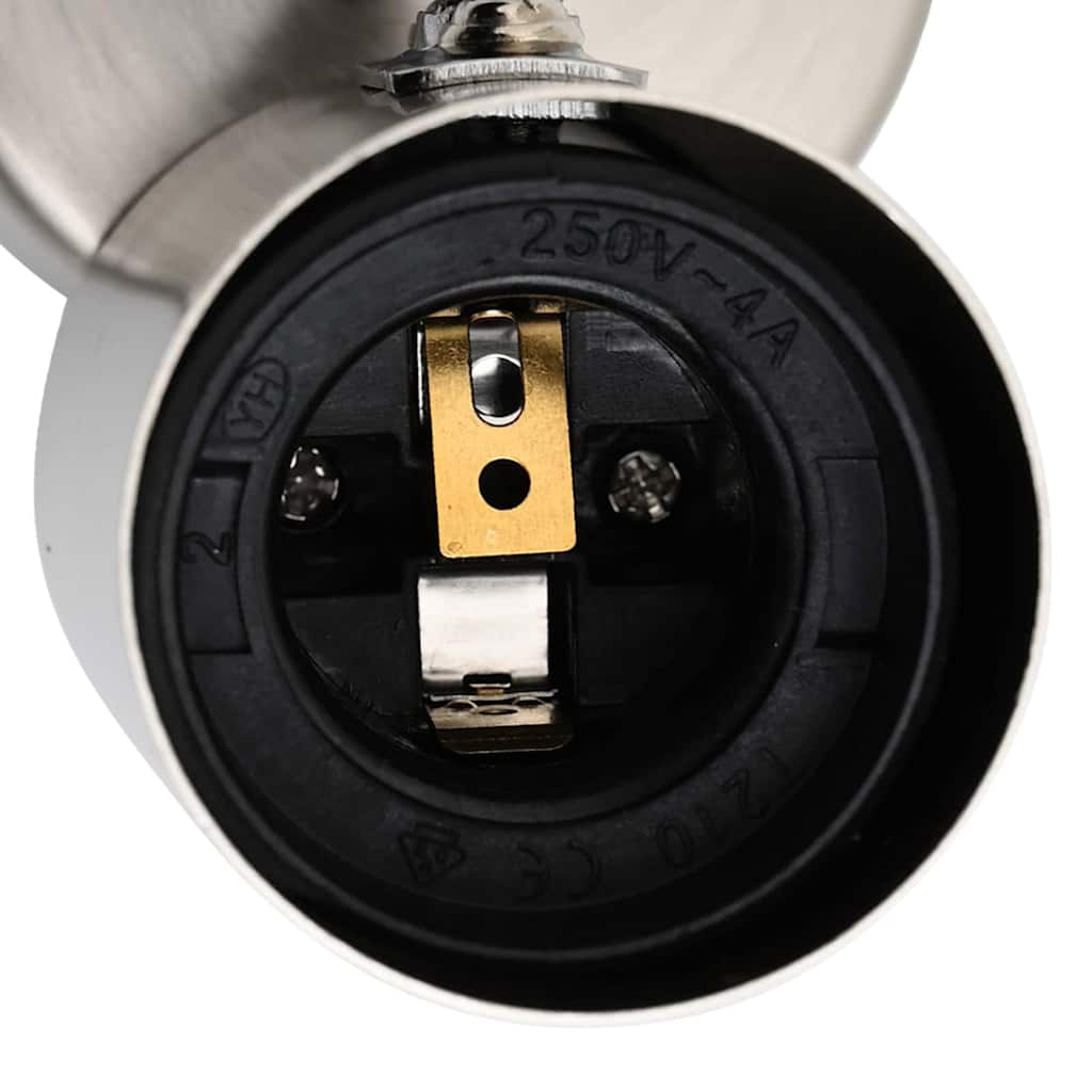 Loftsspot med spotlights Nikkel 26 x 6,5 x 11,5 cm Metal