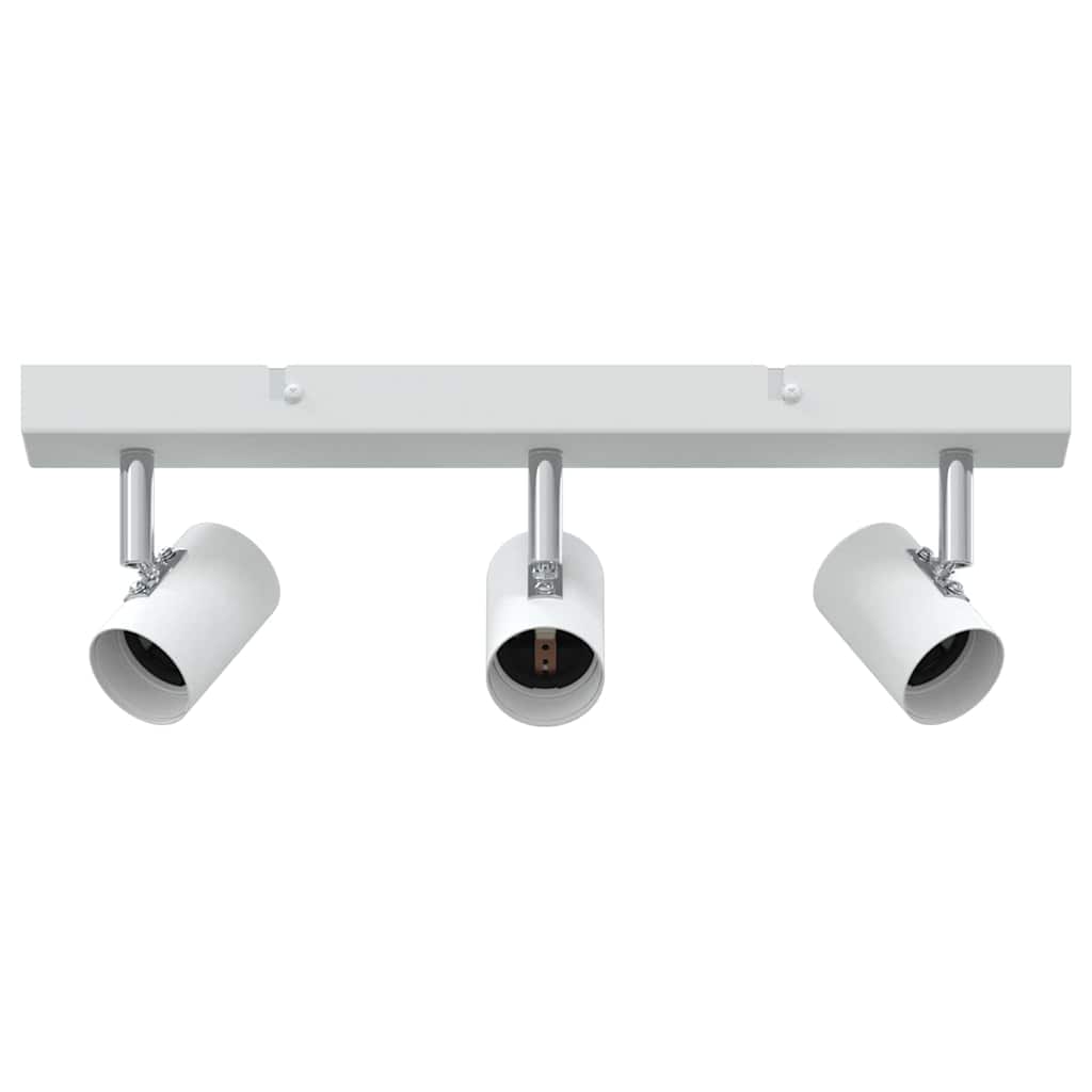 Loftsspot med spotlights Hvid 38 x 6,5 x 11,5 cm Metal
