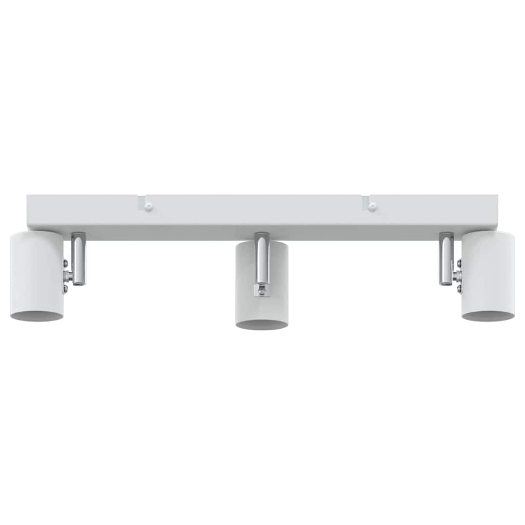 Loftsspot med spotlights Hvid 38 x 6,5 x 11,5 cm Metal