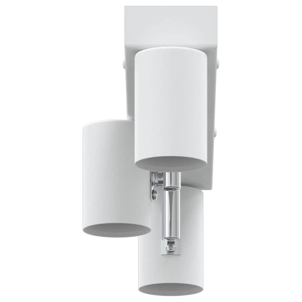 Loftsspot med spotlights Hvid 38 x 6,5 x 11,5 cm Metal