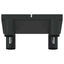 Loftsspot med spotlights Sort 26,5 x 26 x 11,5 cm Metal
