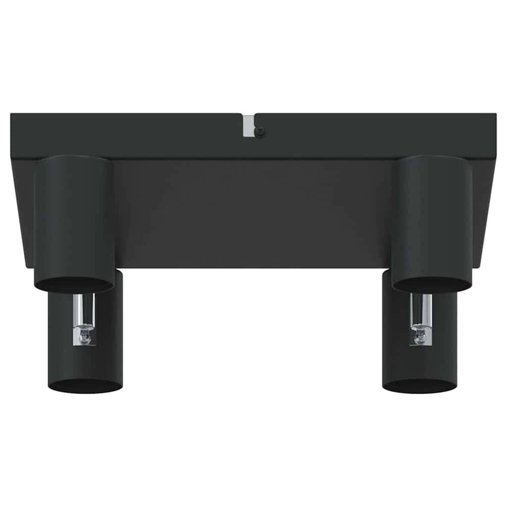 Loftsspot med spotlights Sort 26,5 x 26 x 11,5 cm Metal