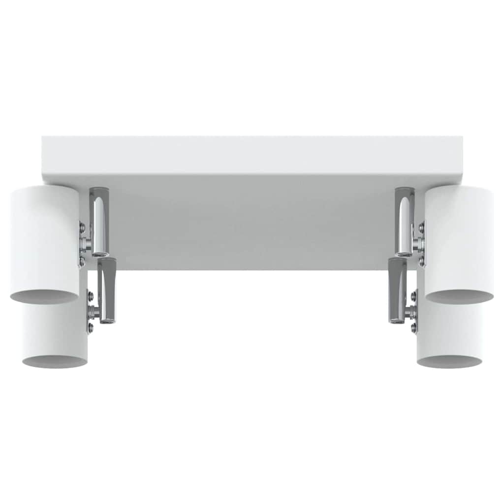 Loftsspot med spotlights Hvid 26,5 x 26 x 11,5 cm Metal