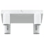 Loftsspot med spotlights Hvid 26,5 x 26 x 11,5 cm Metal